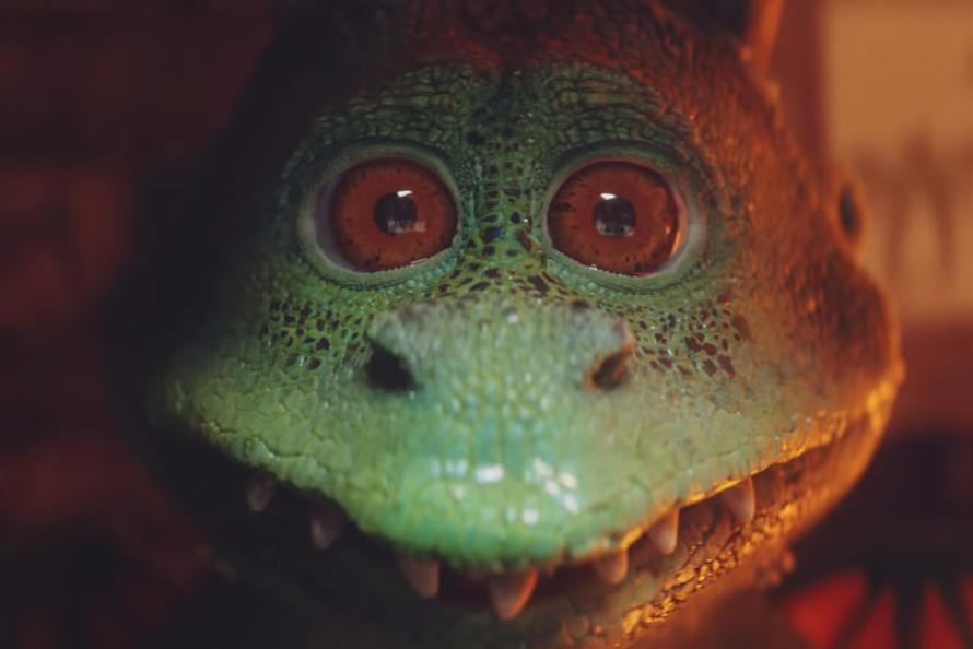 Christmas explosion unleashes a dragon, a jaguar, an otter, and a rapping teapot