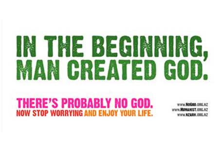 'There's probably no God' ad attracts single complaint in NZ