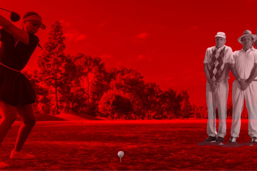 Female and working in media investment? Practise your golf swing