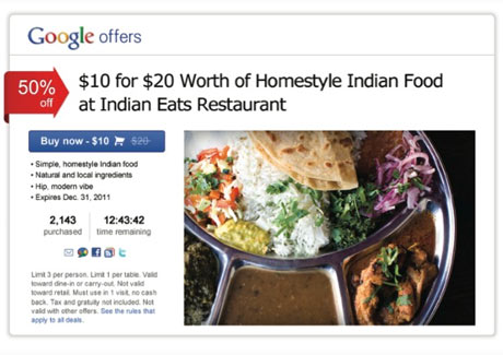 Google to launch Groupon competitor Google Offers