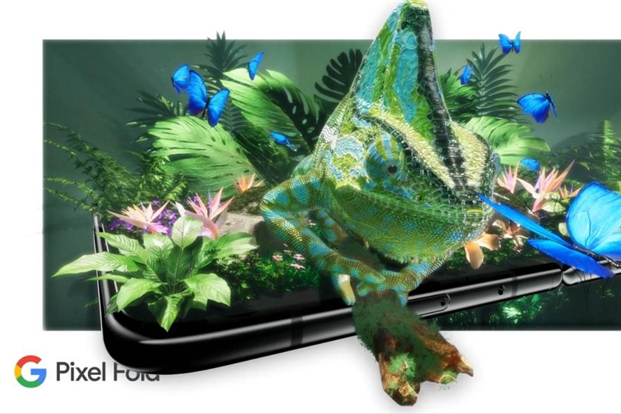See 'Google Pixel Fold' 3D billboard campaign by Anomaly