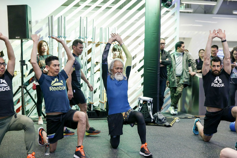 Why 'China's hunkiest grandpa' is Reebok's new face