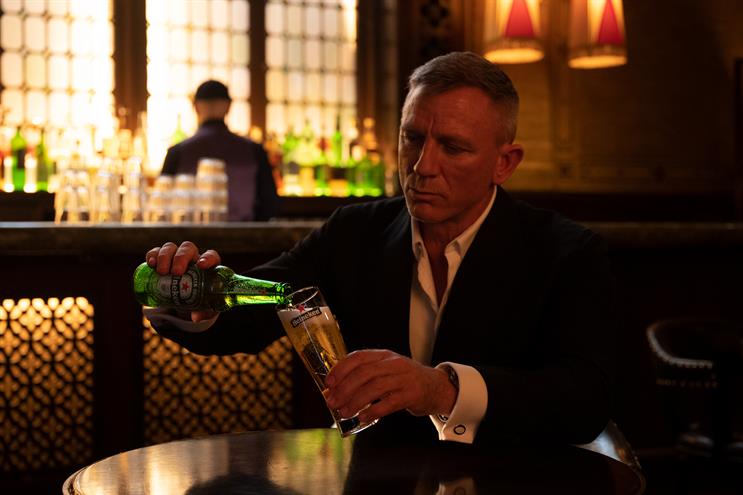 Daniel Craig likens Bond film delay to waiting for a cold Heineken in new ad