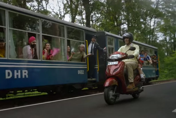 Indian musical number for Honda scooter impossible to dislike