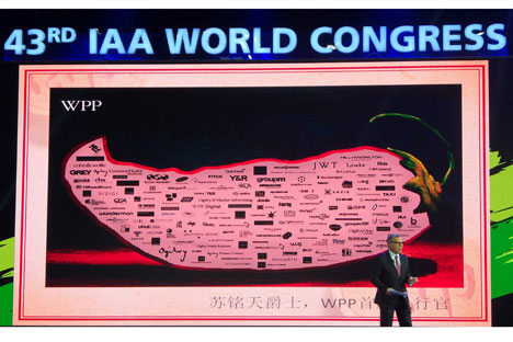 IAA World Congress: Sorrell talks POG, China and disintermediation