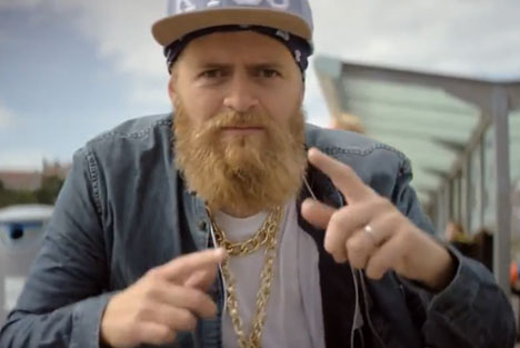 Iced coffee? Good! Iced coffee rap? Make it stop! 