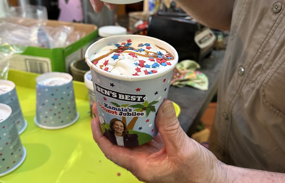 The inside story of the Kamala Harris-inspired ice cream from Ben & Jerry's co-founders