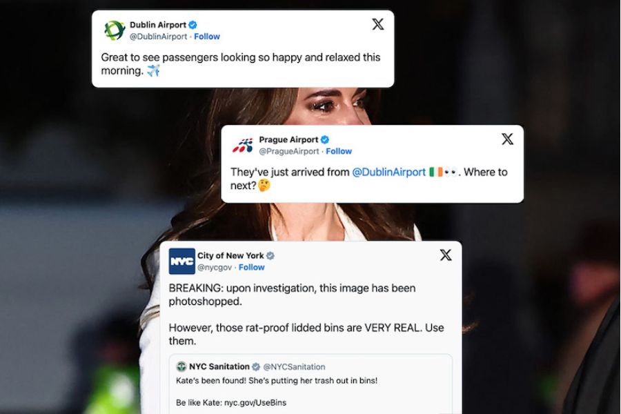 Brands weigh in on Kate Middleton controversy on social media
