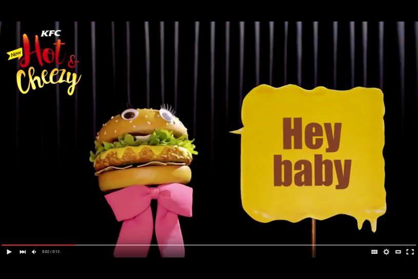 KFC Malaysia creates 100 seriously cheezy preroll videos