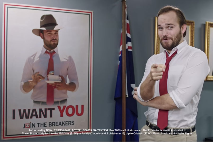 Kit Kat founds break-oriented 'political party' in Australia