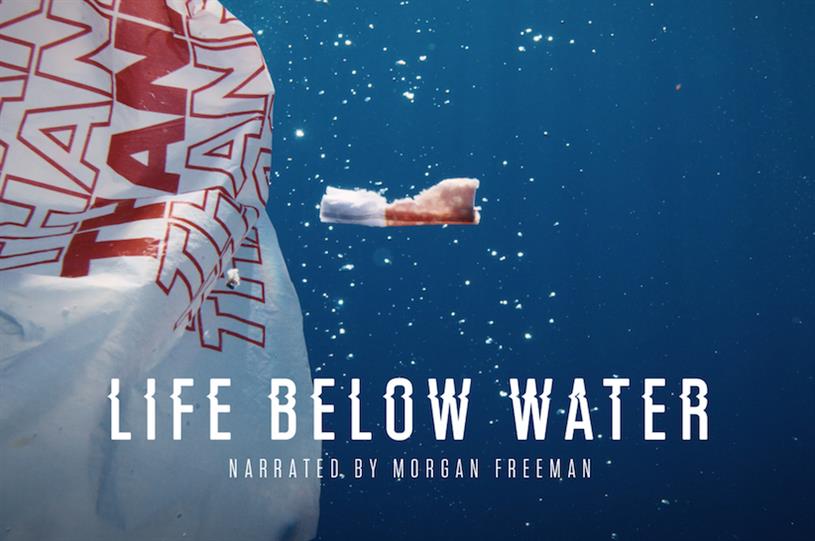 Actor Morgan Freeman narrates Google-funded film about plastic waste in oceans