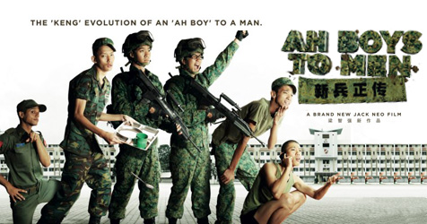 Singaporean superbrand "Ah Boys To Men" makes the army sexy