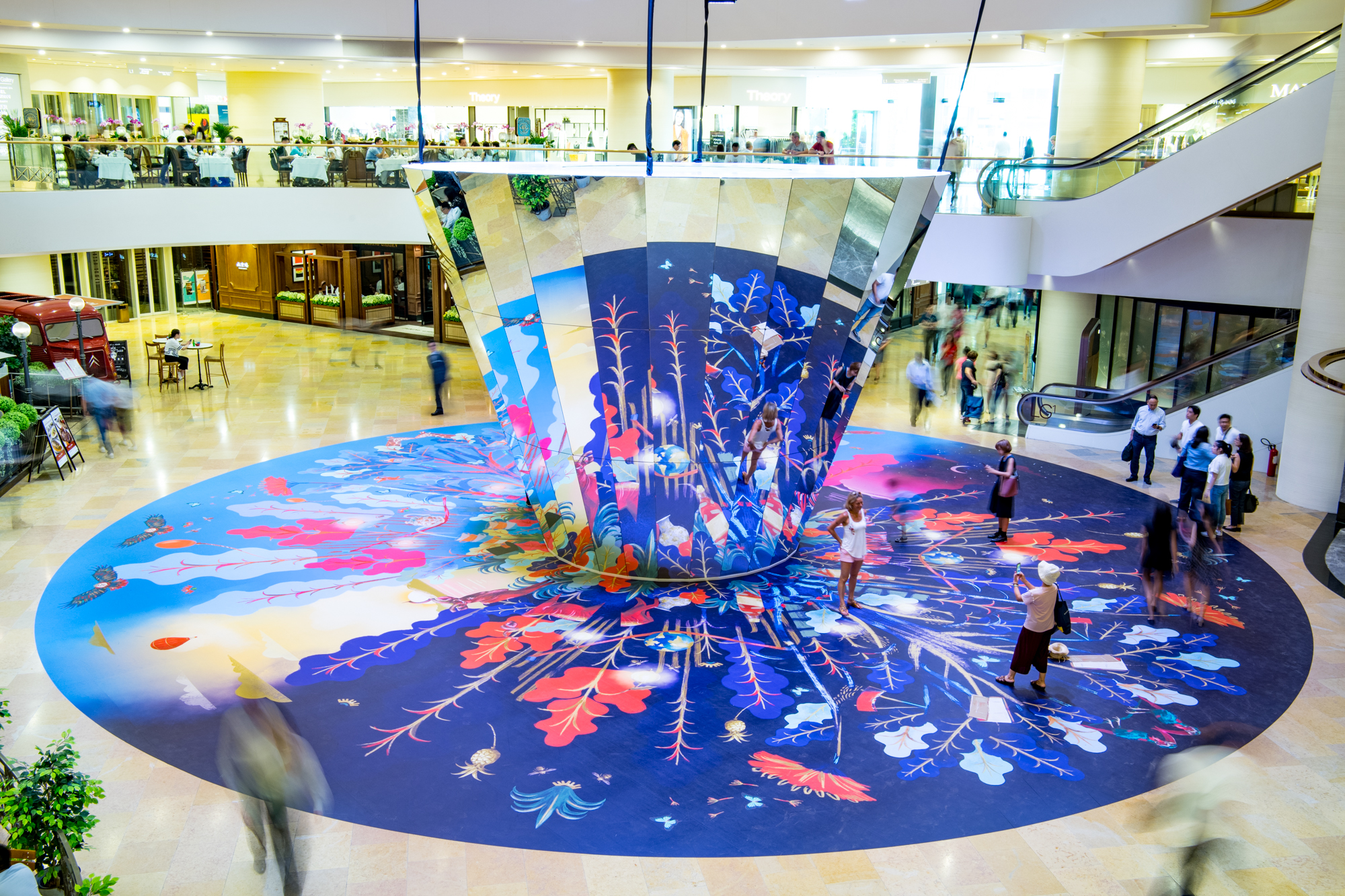 Upmarket Hong Kong mall takes on a whimsical tone