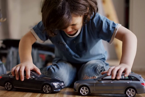Mercedes' uncrashable cars annoy kids, delight adults