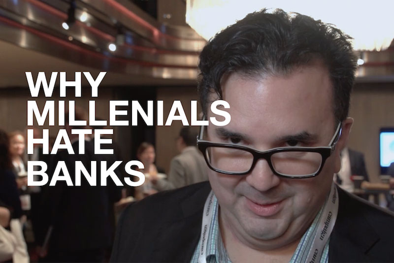 Watch: Why millennials hate banks