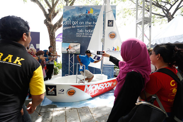 Sail away with the Monsoon Cup in motion