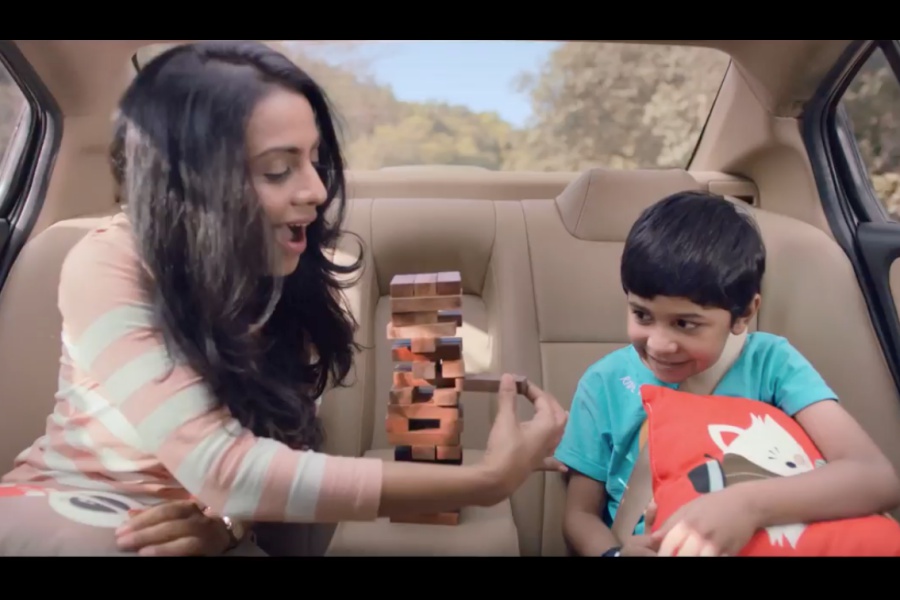 Jenga in a moving car? Please.