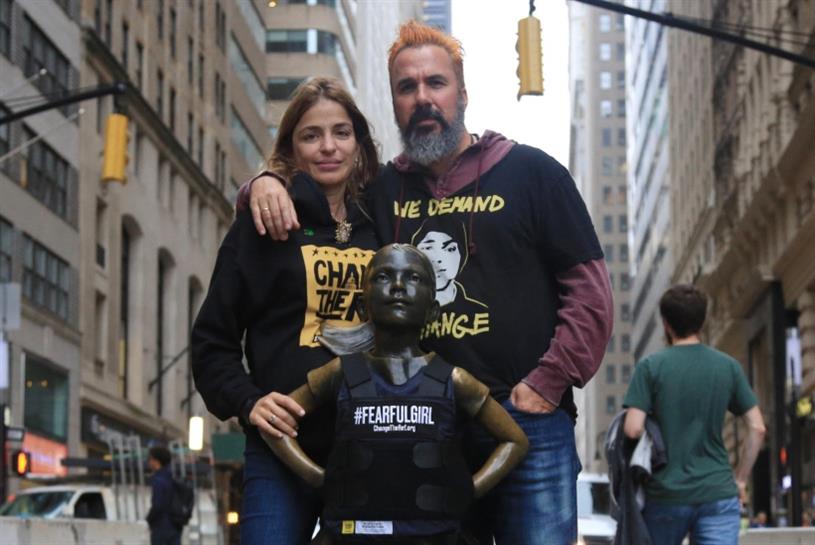 How 'Fearless girl' became 'Fearful girl' this weekend