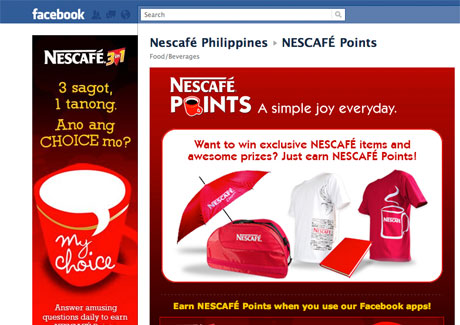 Nescafé Philippines engages consumers with Facebook rewards system