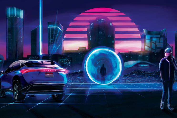 Nissan campaign creates ‘electrified art’ in the metaverse