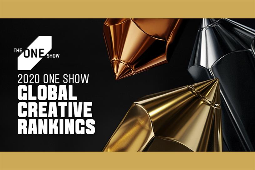 David Miami and Burger King scoop top honours in The One Show 2020 Global Creative Rankings