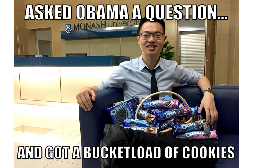 Oreo gives Alphaeus Tan a well-deserved cookie