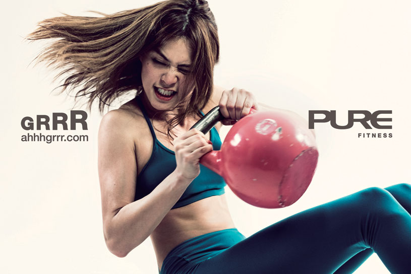 Grunts and heavy breathing: Pure's soundtrack of exertion