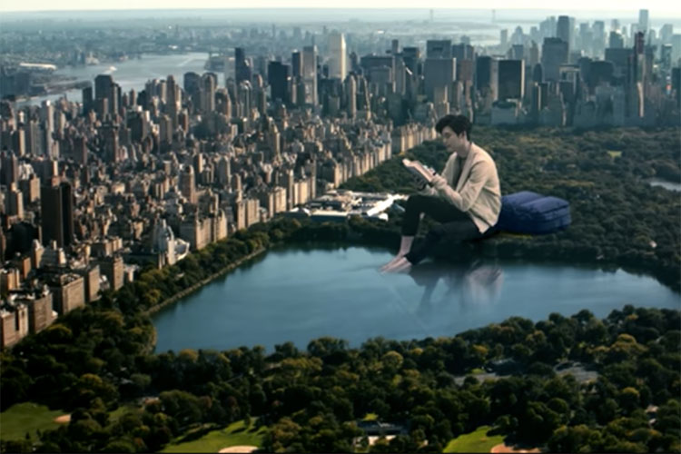 Lee Jong-Suk stars in a really big role, alongside luggage