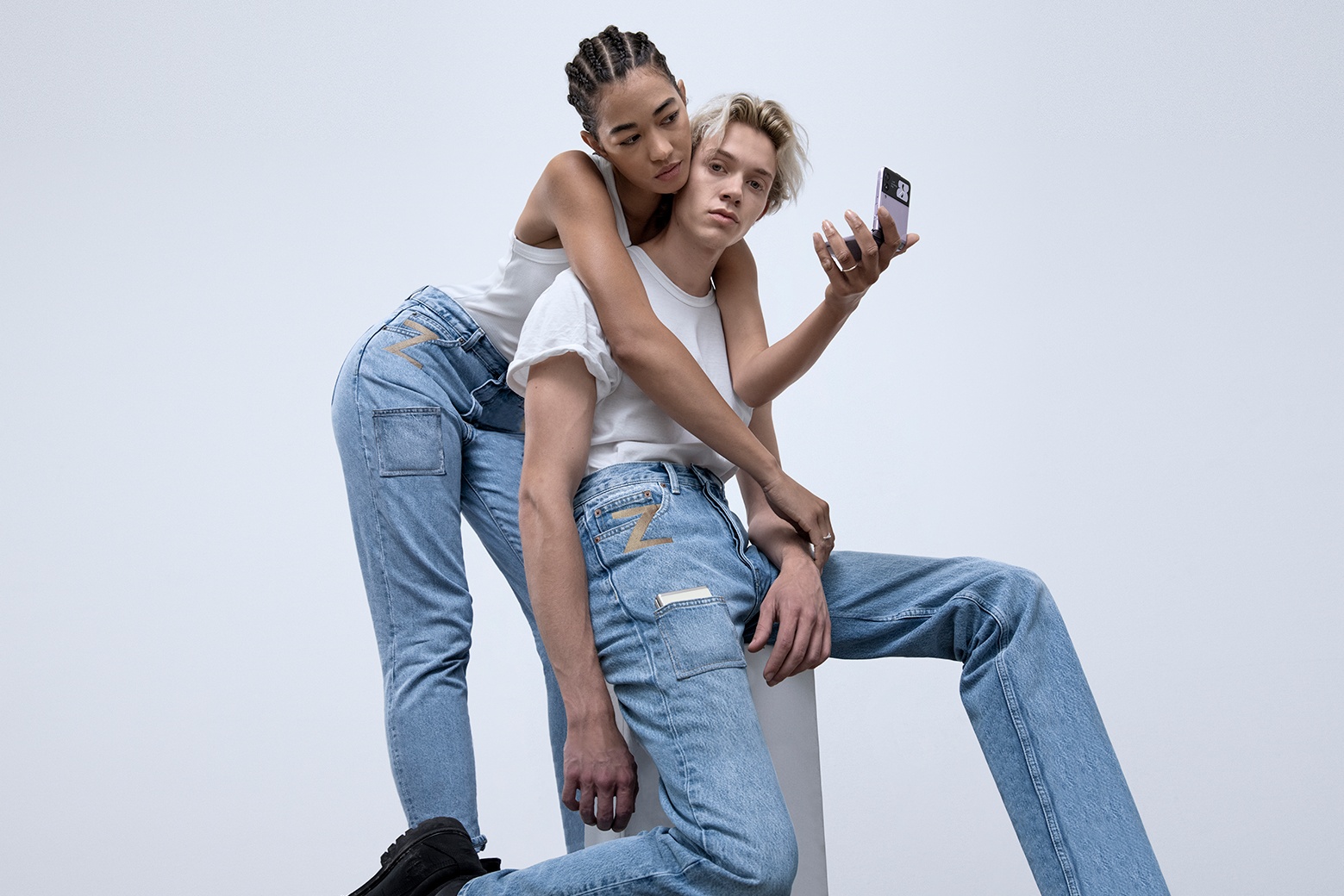 Would you like a new wardrobe with that new flip phone?