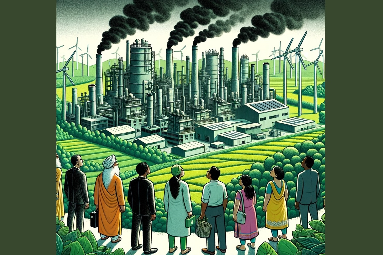 How green is India's adland valley?