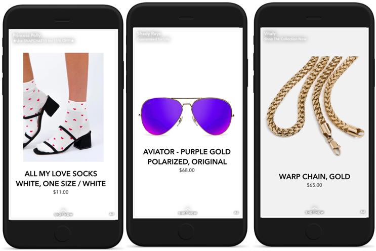 Snap hopes to woo retailers and DTC brands with launch of dynamic ads