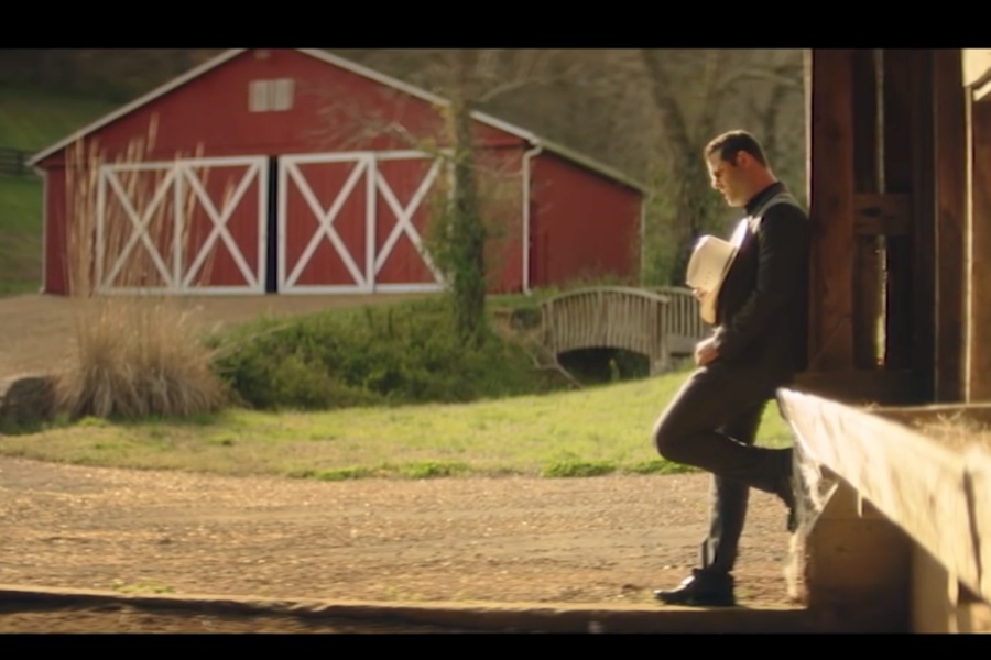 A cowboy croons an anti-smoking message, reluctantly