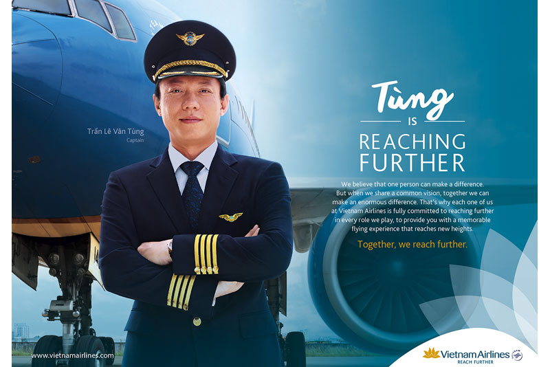 Campaign makes Vietnam Airlines look...really nice