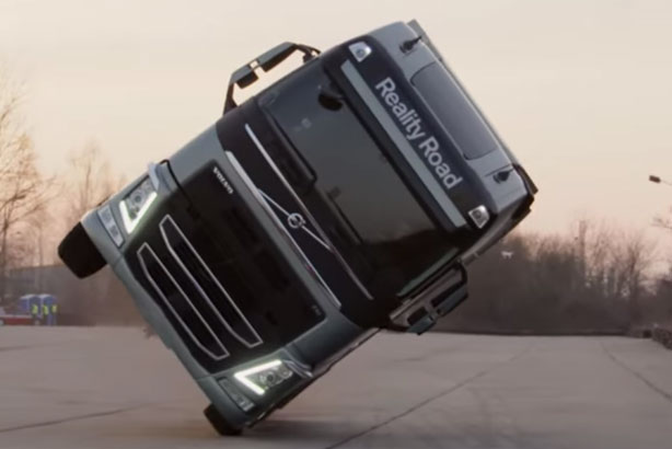 Volvo: Who needs Van Damme when the truck can do this?