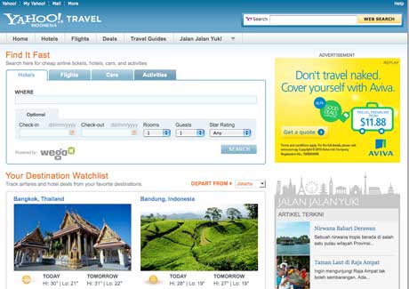 Yahoo Indonesia Travel takes top spot in Indonesia