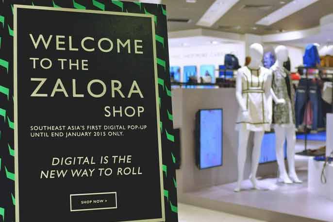 Zalora opens Southeast Asia’s first digital interactive store